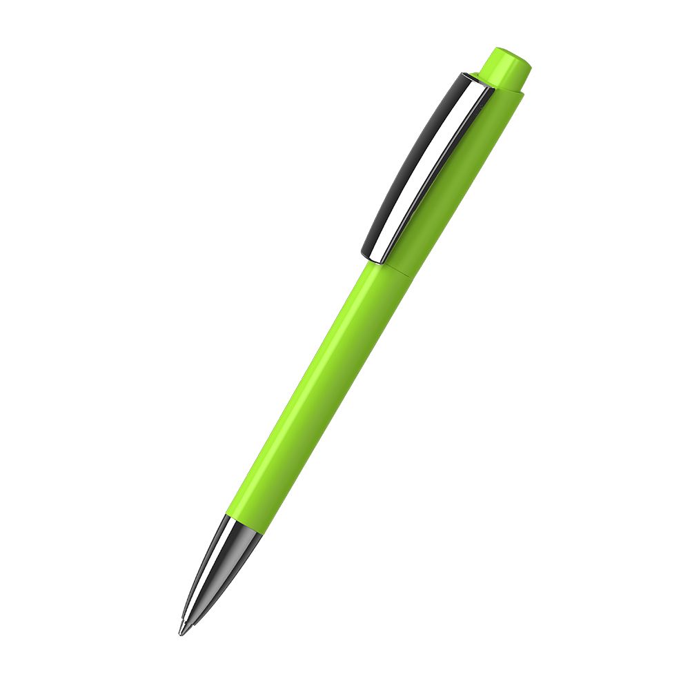 Druckkugelschreiber Zeno high gloss MMn - hellgrün-914