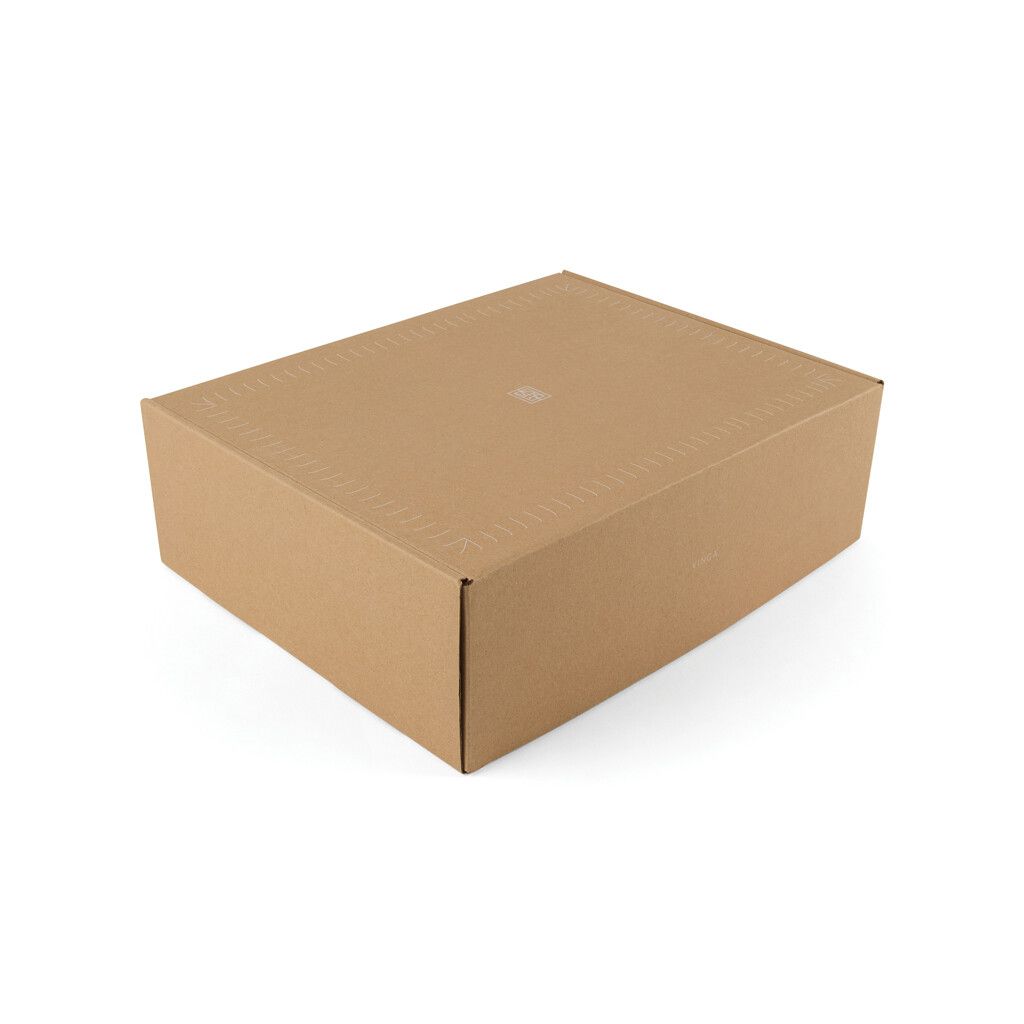 VINGA Moulton Decke aus GRS rPET - beige-717