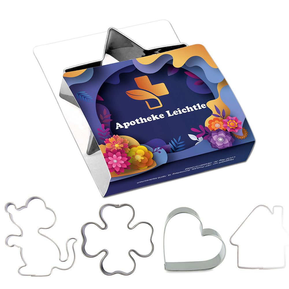 Backförmchen Single-Pack - Maus Digitaldruck Vorder- und Rückseite-811