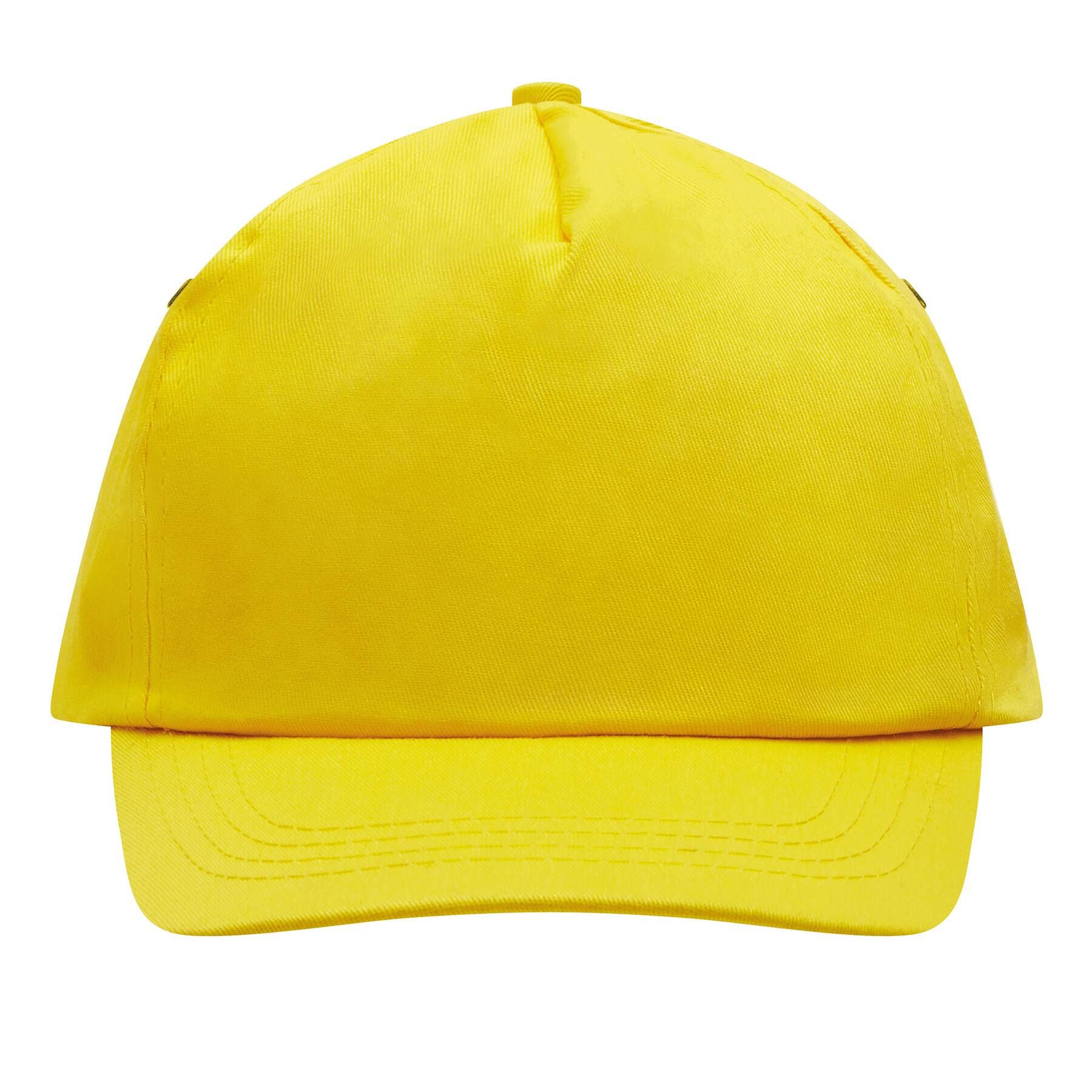 5-Panel-Cap RACING - gelb-801