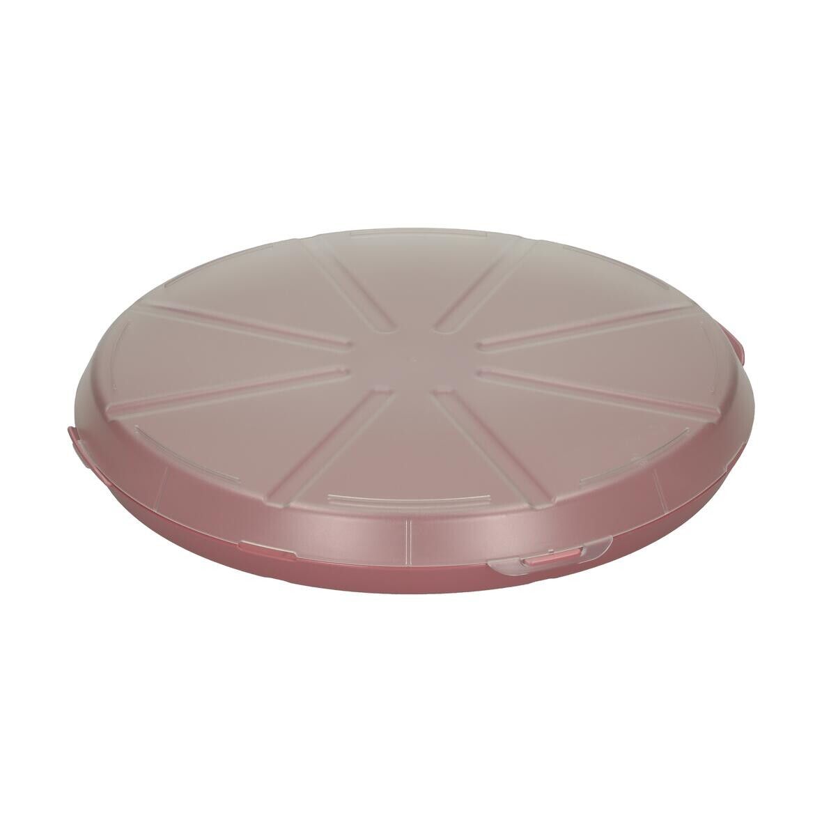 Pizzabox ToGo - raffiniertes rot - transparent-699