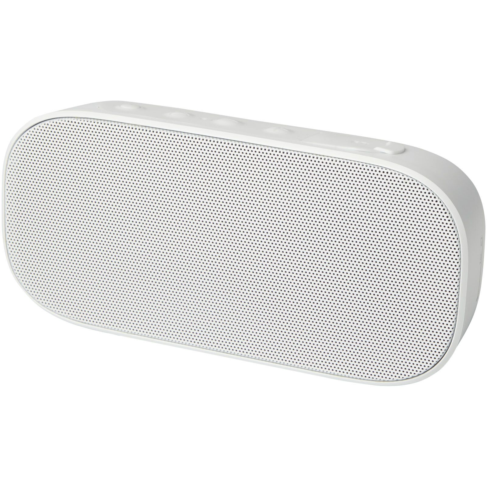 Stark 2.0 Bluetooth Lautsprecher aus recyceltem Kunststoff, 5W, IPX5  - weiss-237