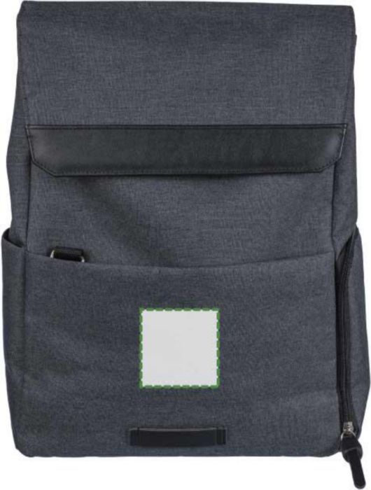 Veredelungsposition Tasche auf der Vorderseite
