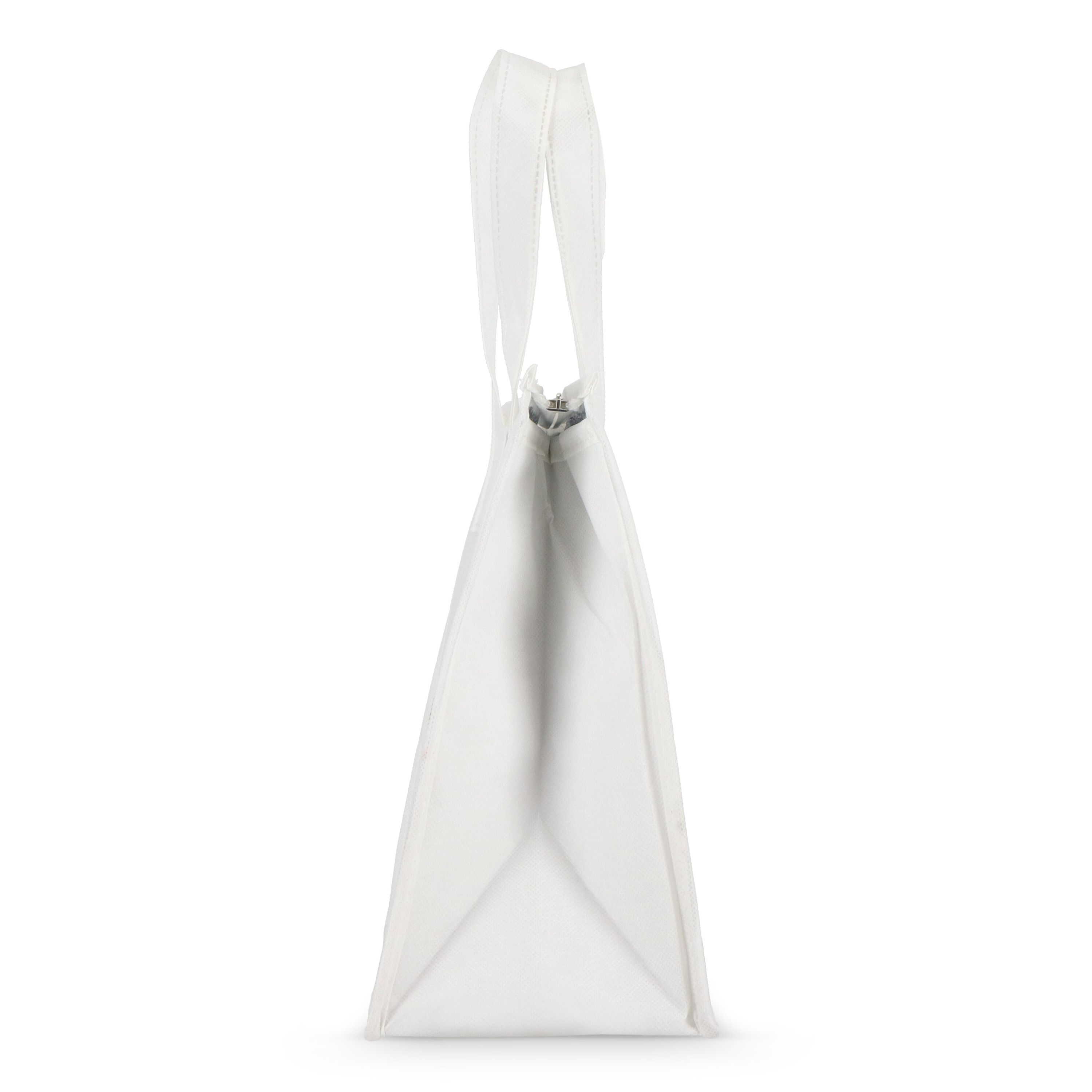R-PET Kühltasche Non Woven 23x 15 x 27,5cm 75g/m² - weiss-16