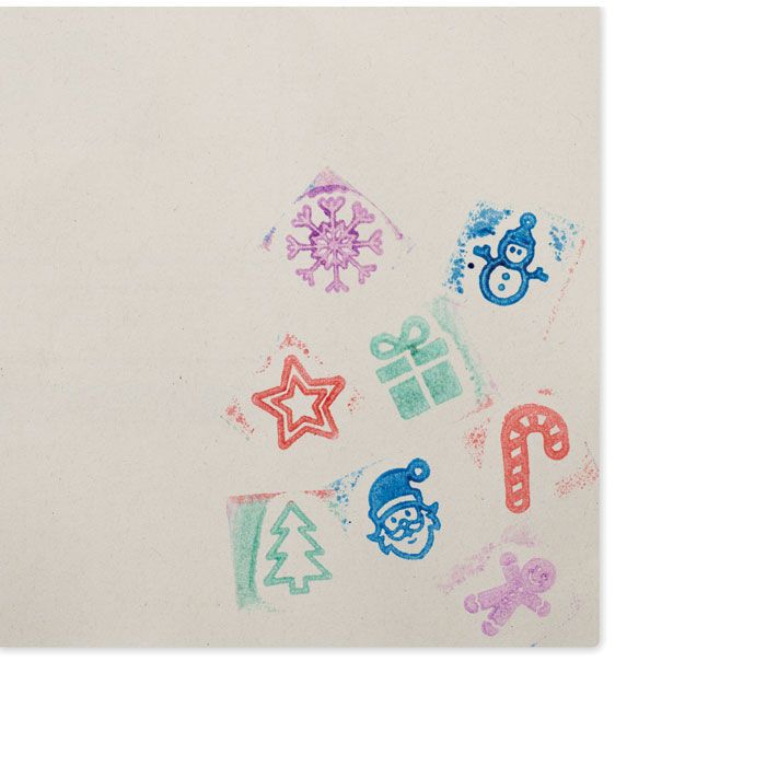 Stempel-Set Weihnachten STAMPIE - beige-461