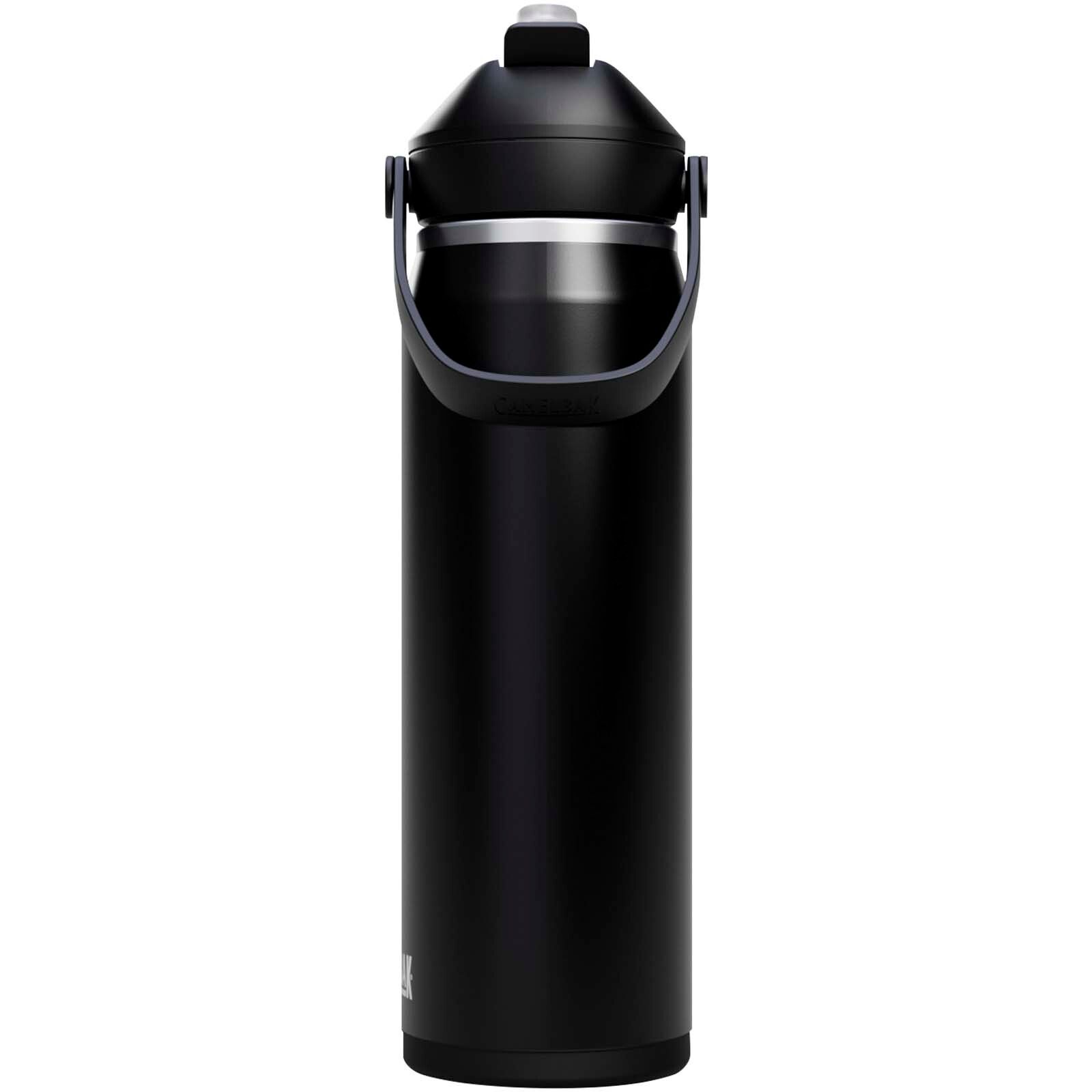 Camelbak Thrive Flip VSS 740 ml Edelstahl Trinkflasche mit Flip Strohhalm - schwarz-168