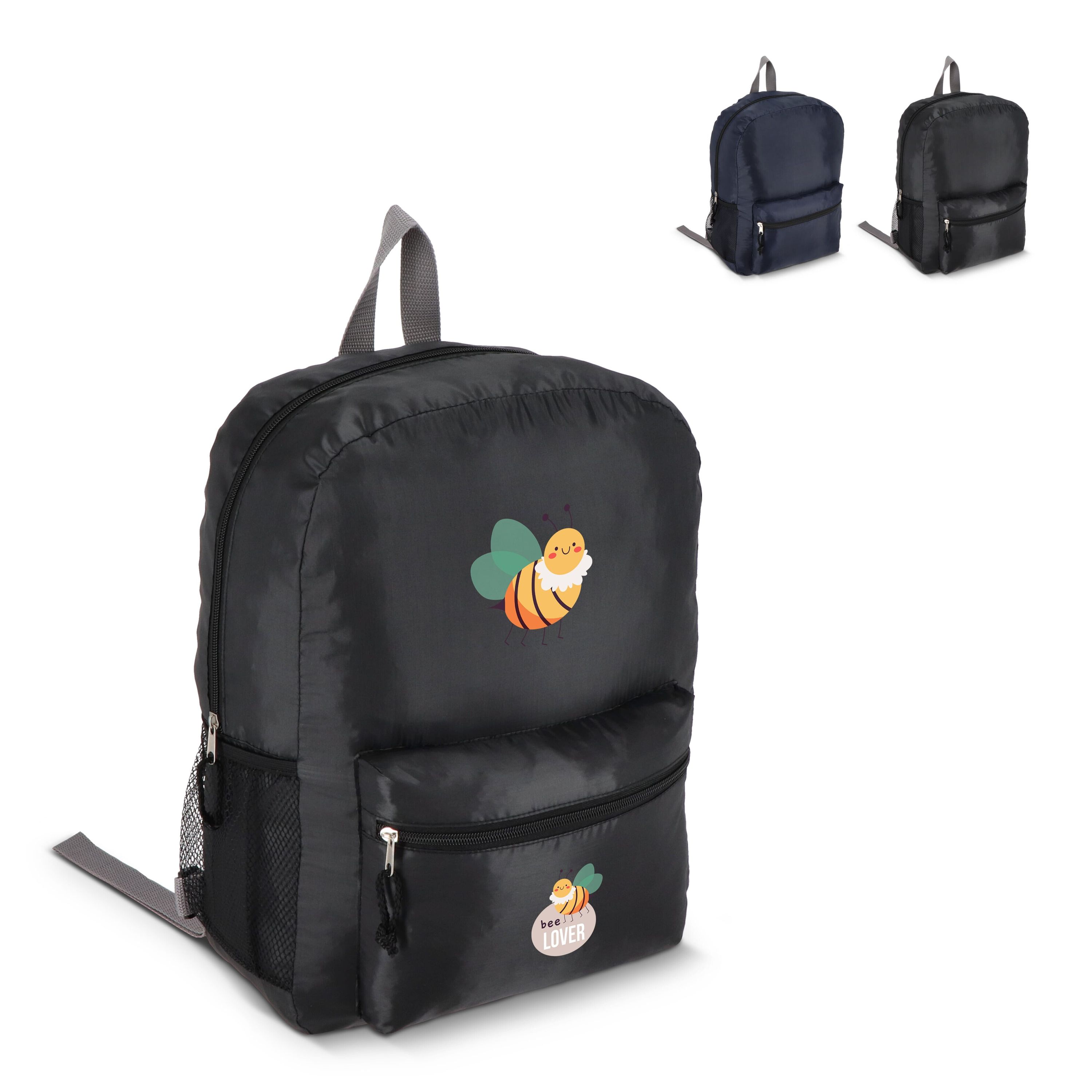 R-PET 190T Leichter Rucksack 16l - dunkelblau-6