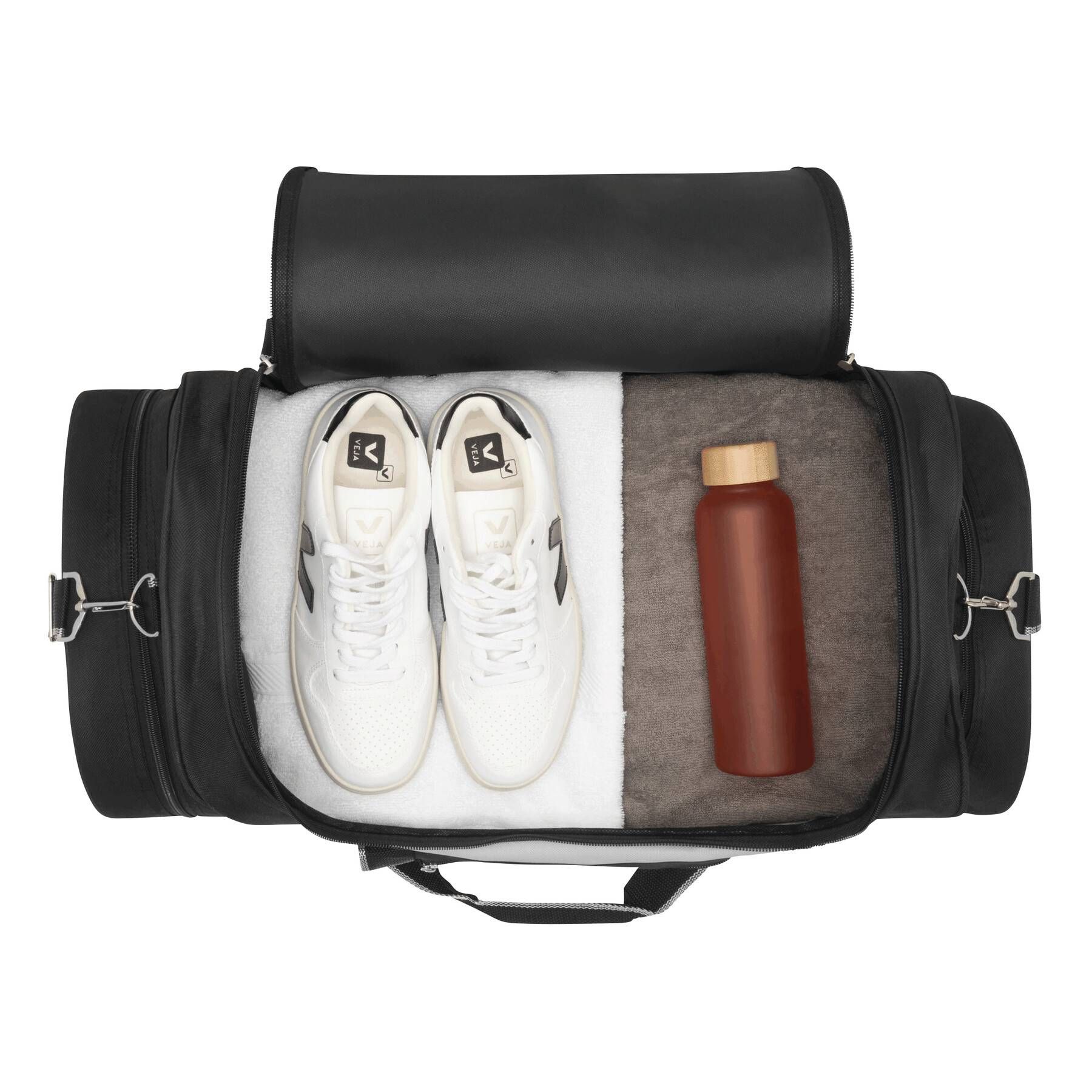 Reisetasche ICELAND - grau - schwarz-294