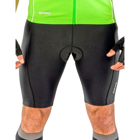 Men´s Padded Bikewear Shorts - black-355