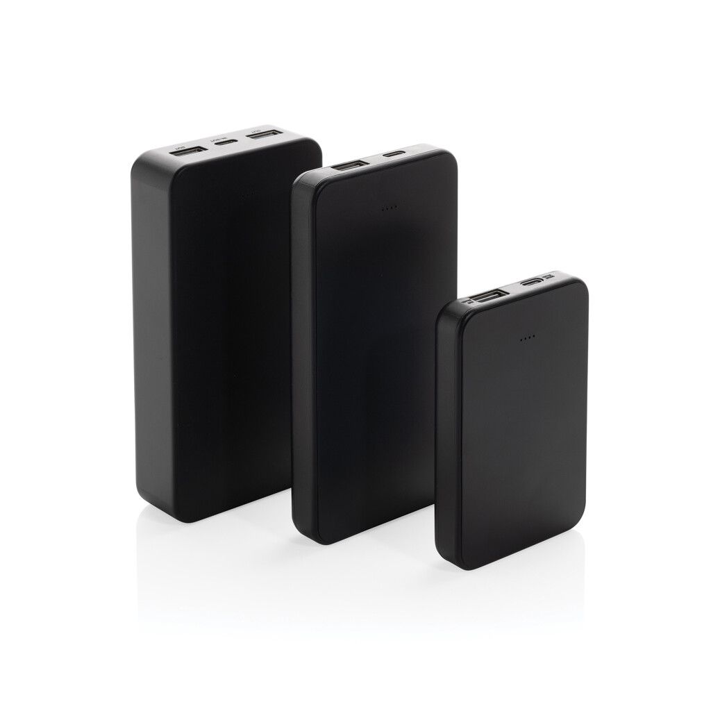 Boostcore 5.000mAh Powerbank aus RCS rec. Kunststoff - schwarz-575