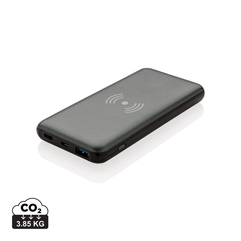 10.000 mAh FastCharging 10W Wireless Powerbank mit PD - grau-41