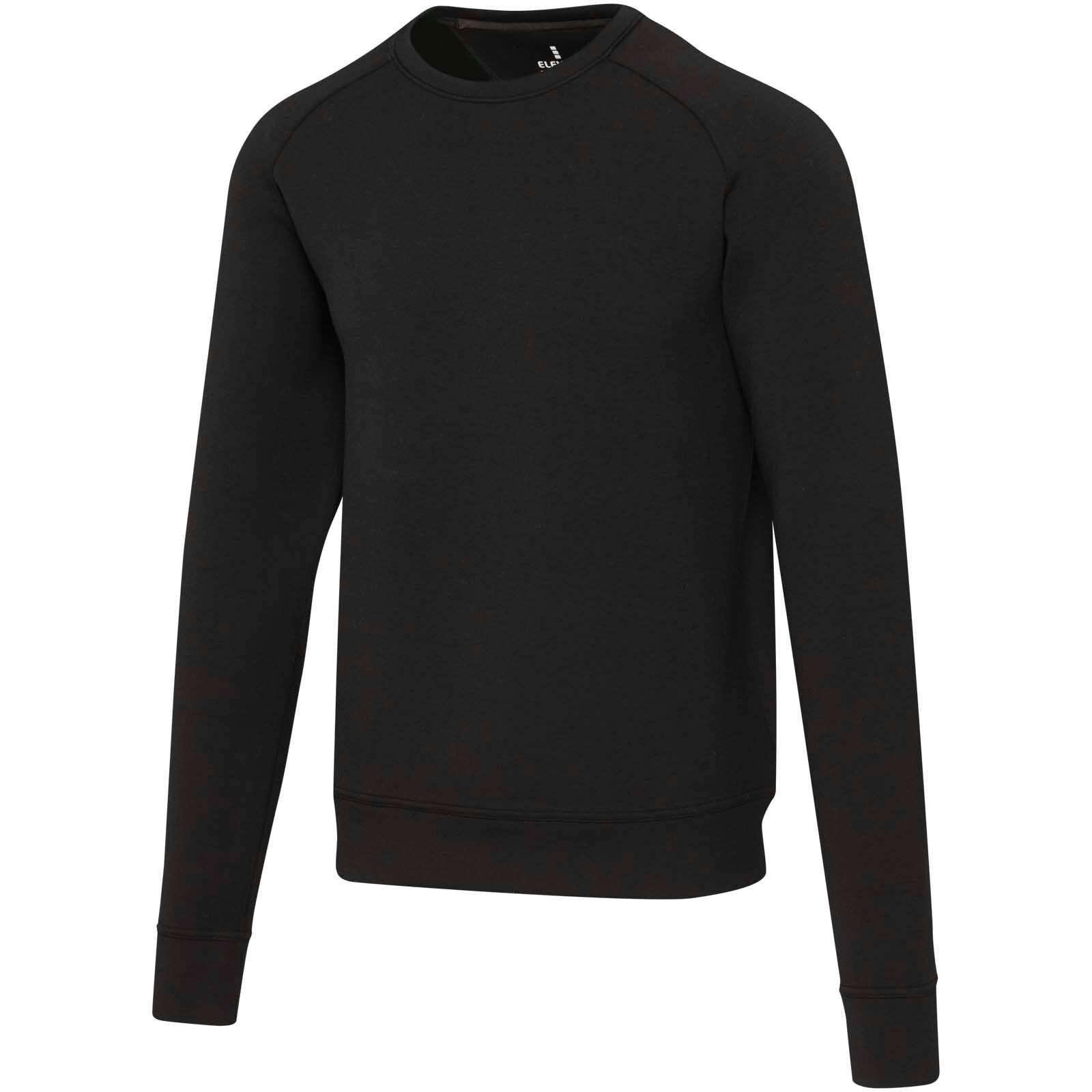 Yukon Sportpullover mit Rundhalsausschnitt und Interlock Strick   - schwarz - XS-43
