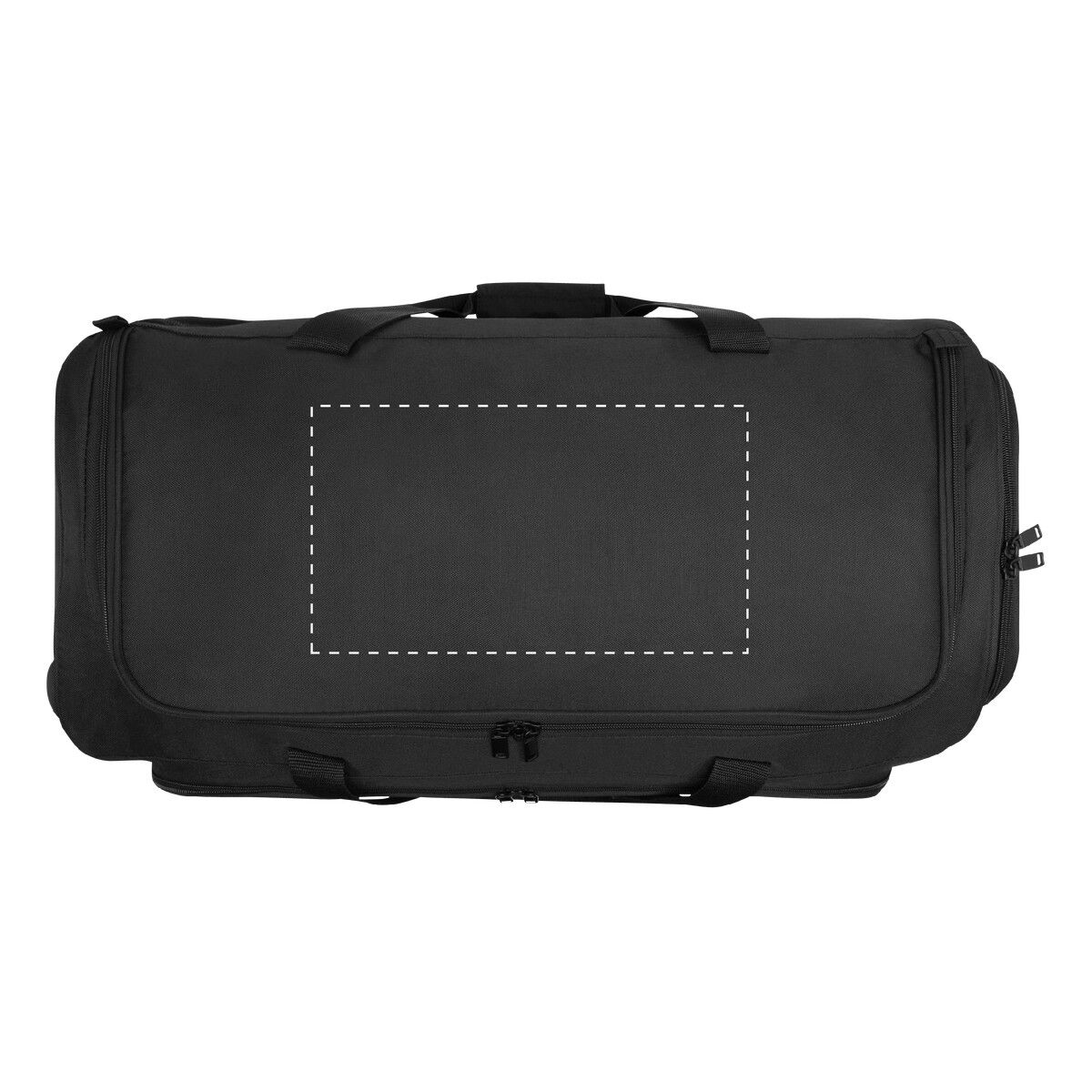 Veredelungsposition mittig auf der Vortasche