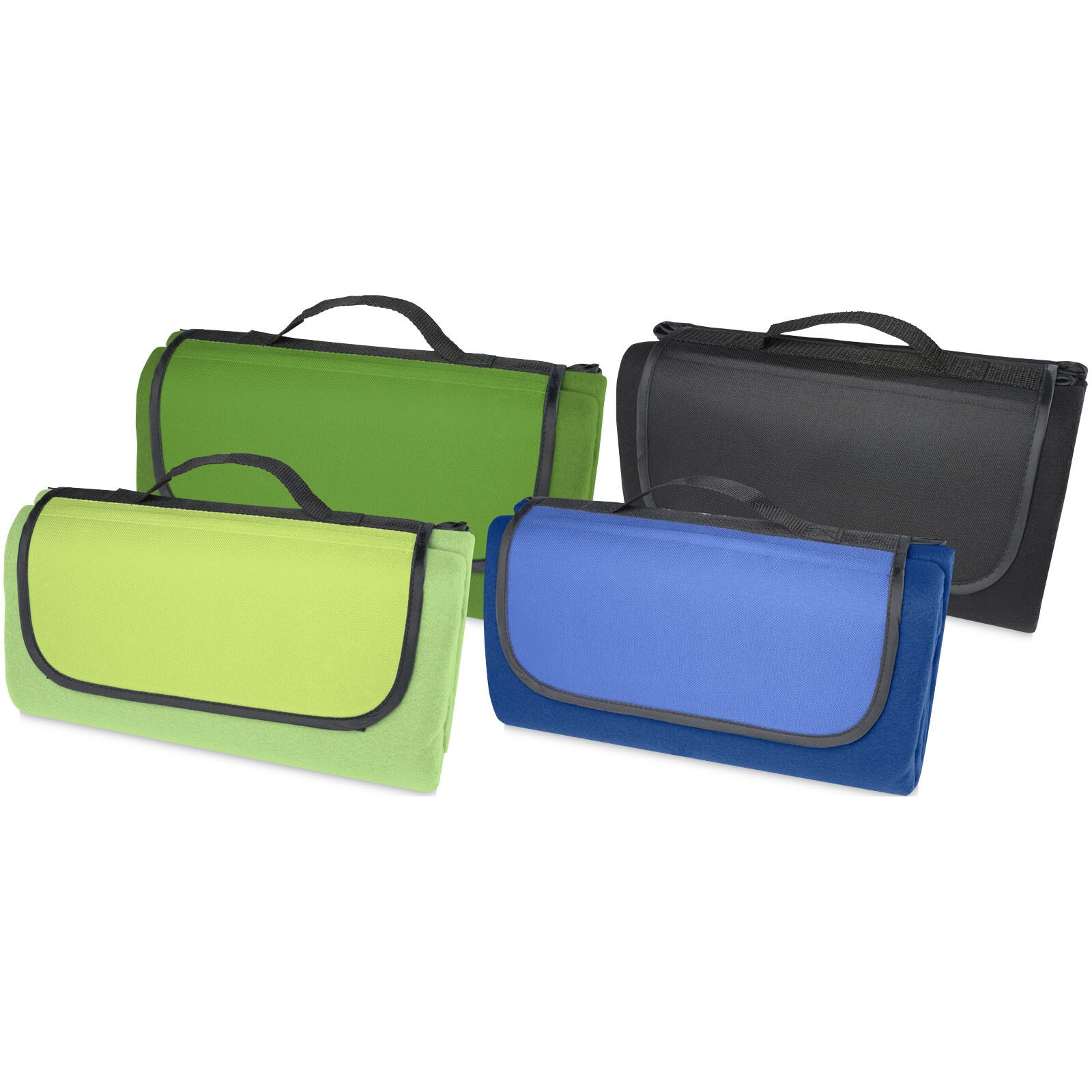 Salvie Picknickdecke aus recyceltem Kunststoff - schwarz-911
