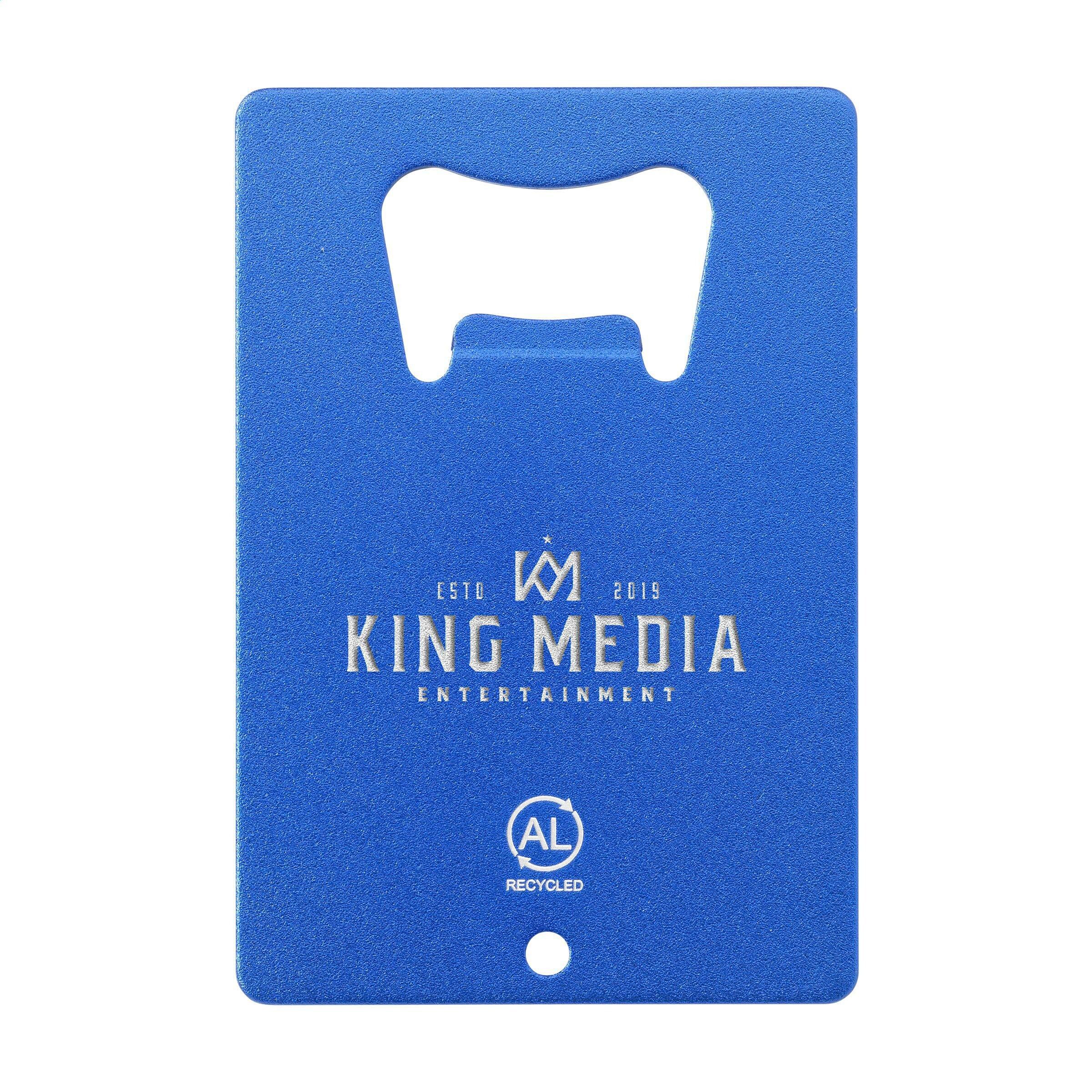 Carta Opener GRS Recycled Alu Flaschenöffner - blau-974