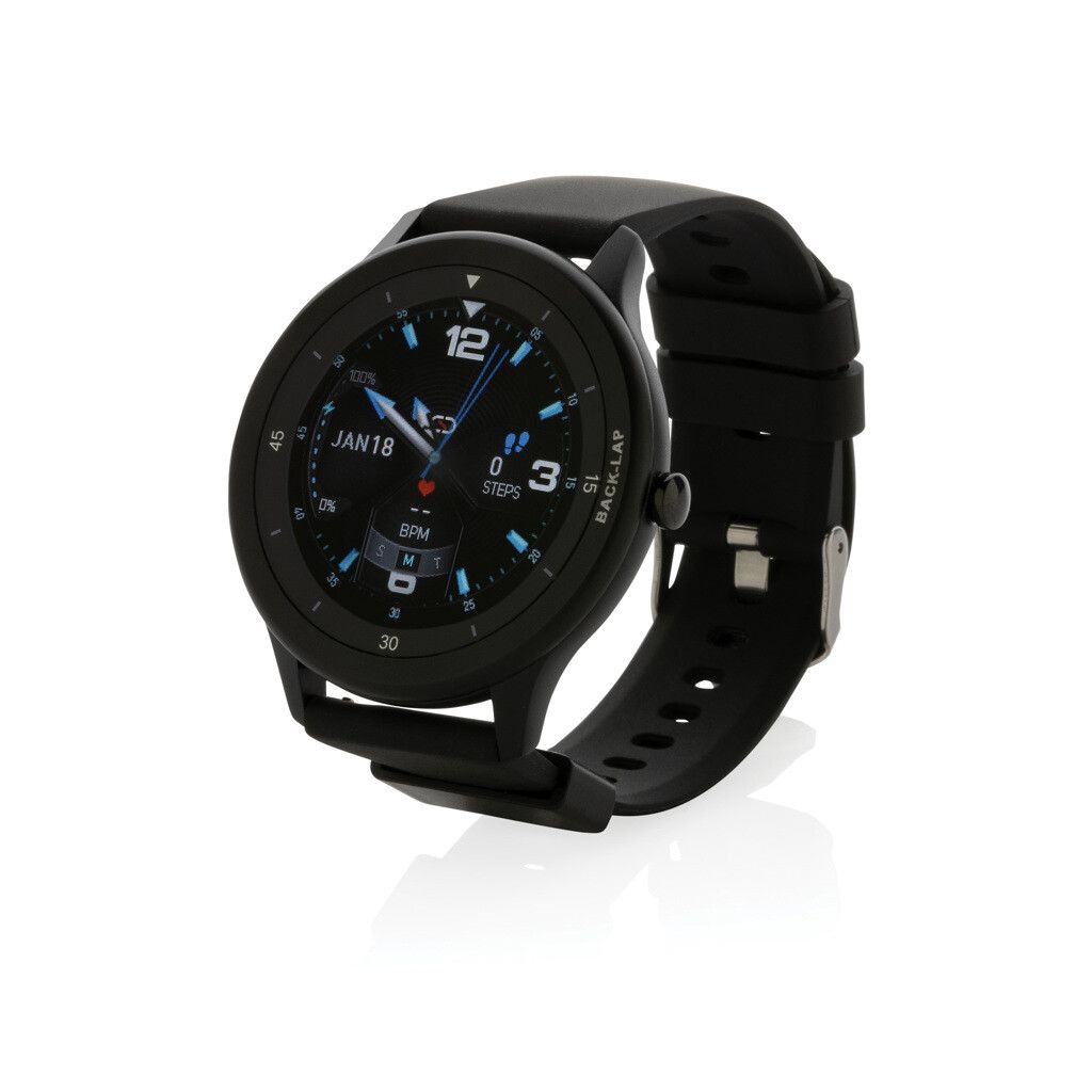 Swiss Peak Watch aus RCS recyceltem TPU - schwarz-104