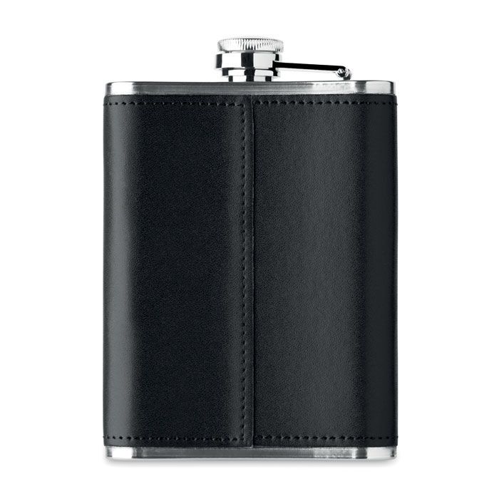 Flachmann 200 ml SLIMMY - schwarz-972