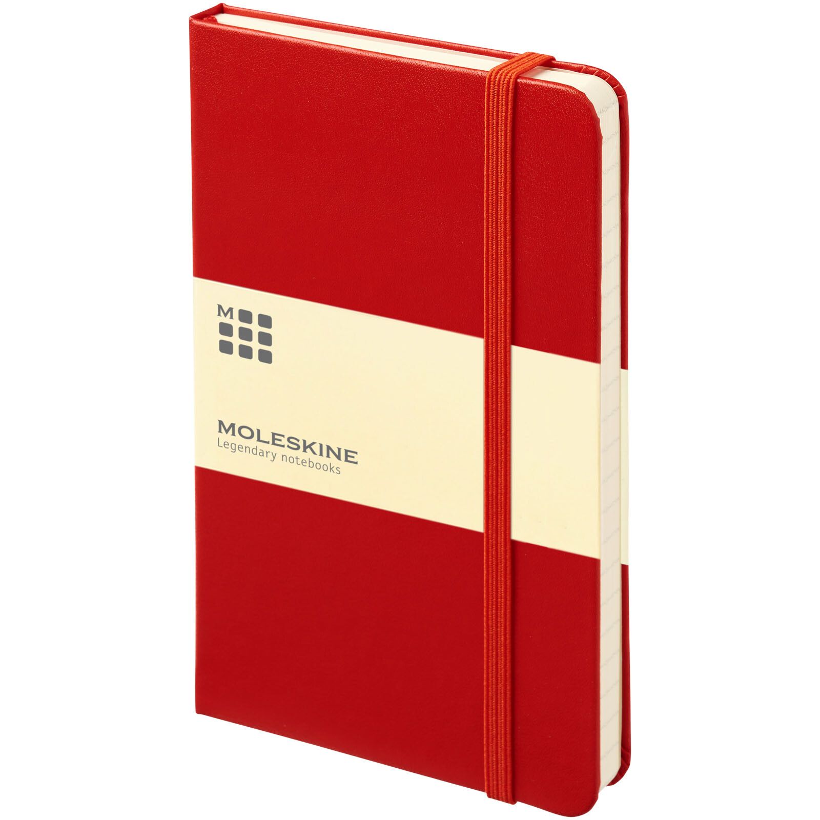 Moleskine Classic Hardcover Notizbuch Taschenformat – liniert - scharlachrot-86