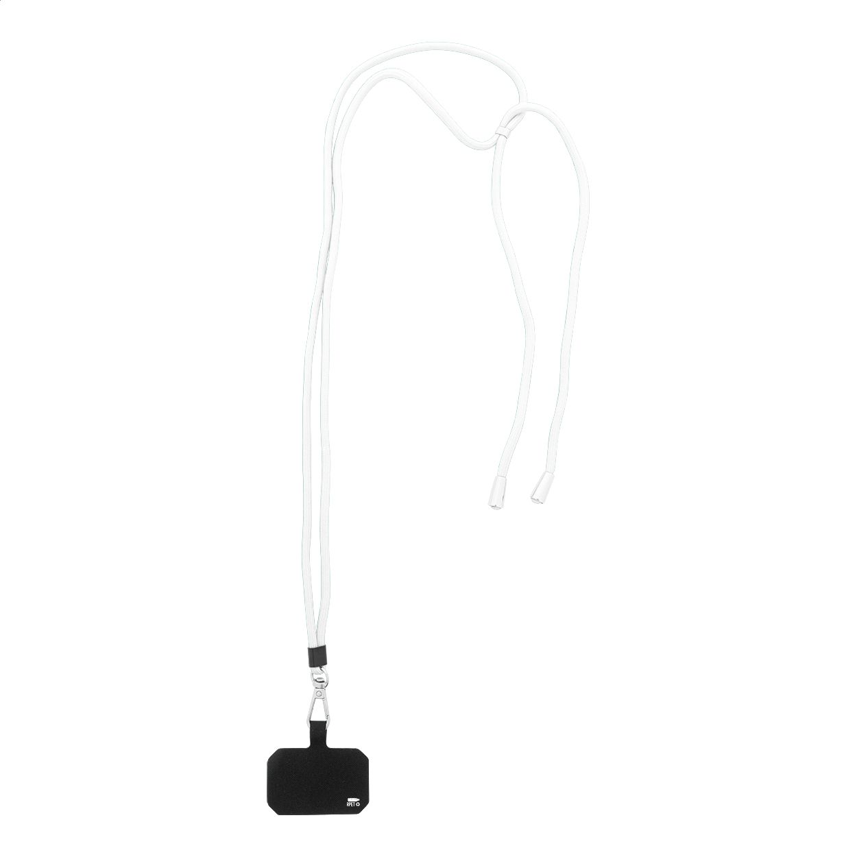 Corphon RPET-Handyhalter-Lanyard - weiß-509