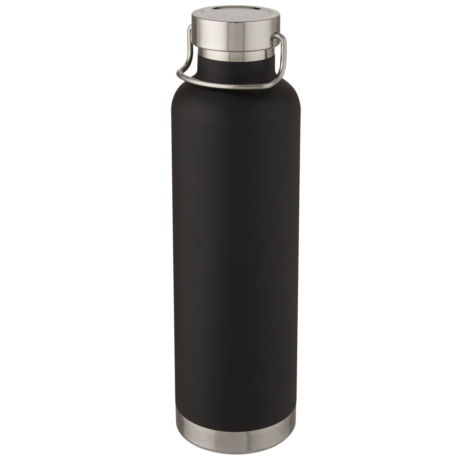 Thor 1 l Kupfer-Vakuum Isoliersportflasche - schwarz-840