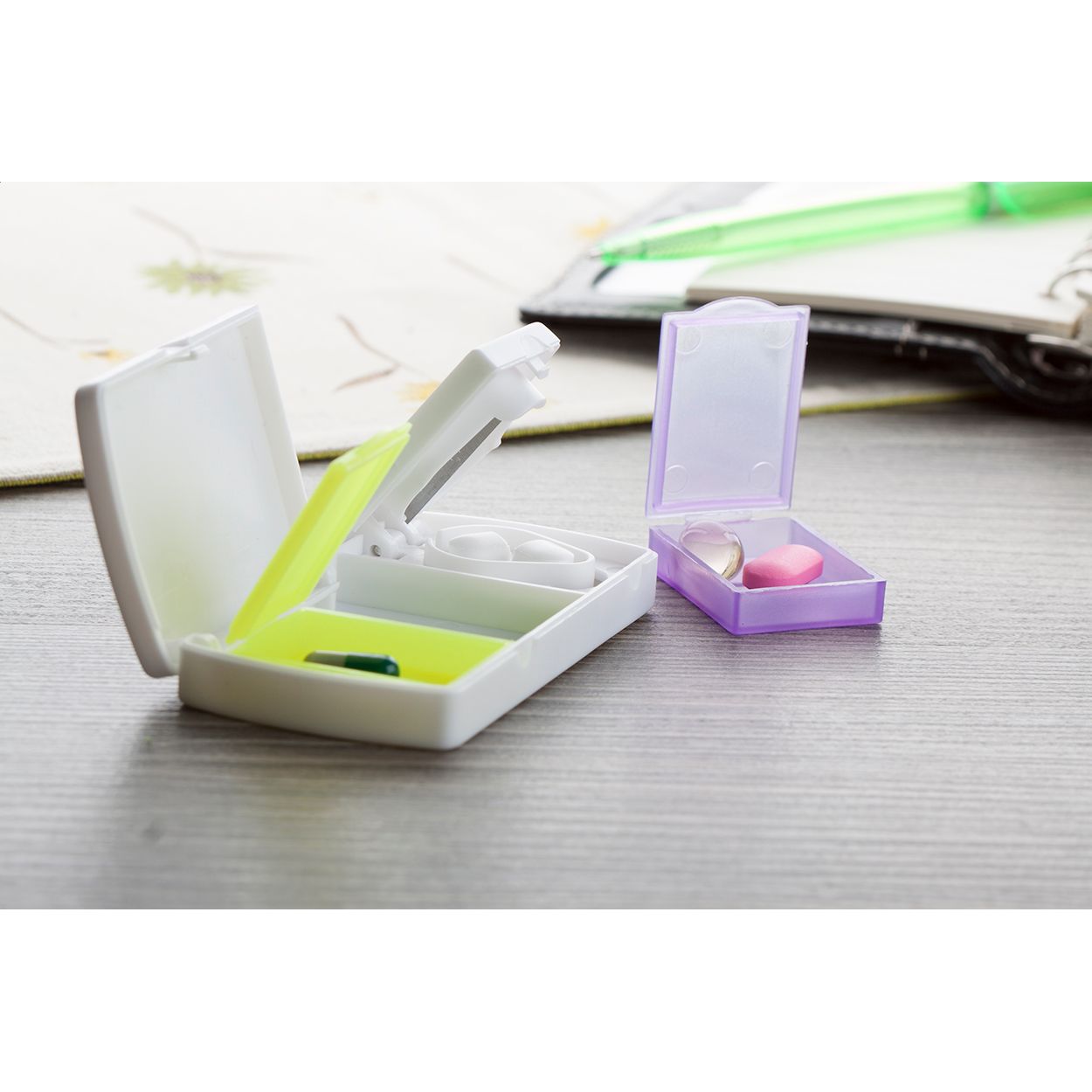 Pillendose Aspi - weiß-227
