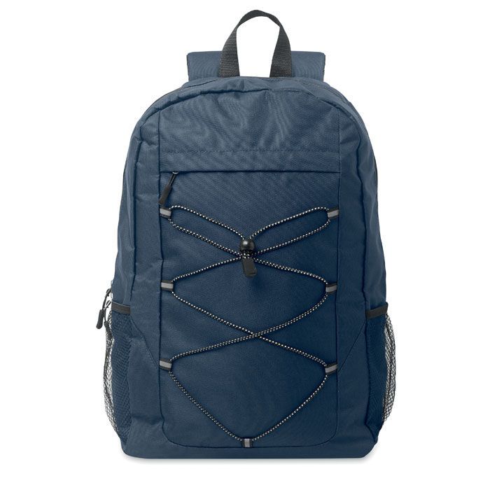 Rucksack 600D RPET Polyester HIGE - marineblau-12