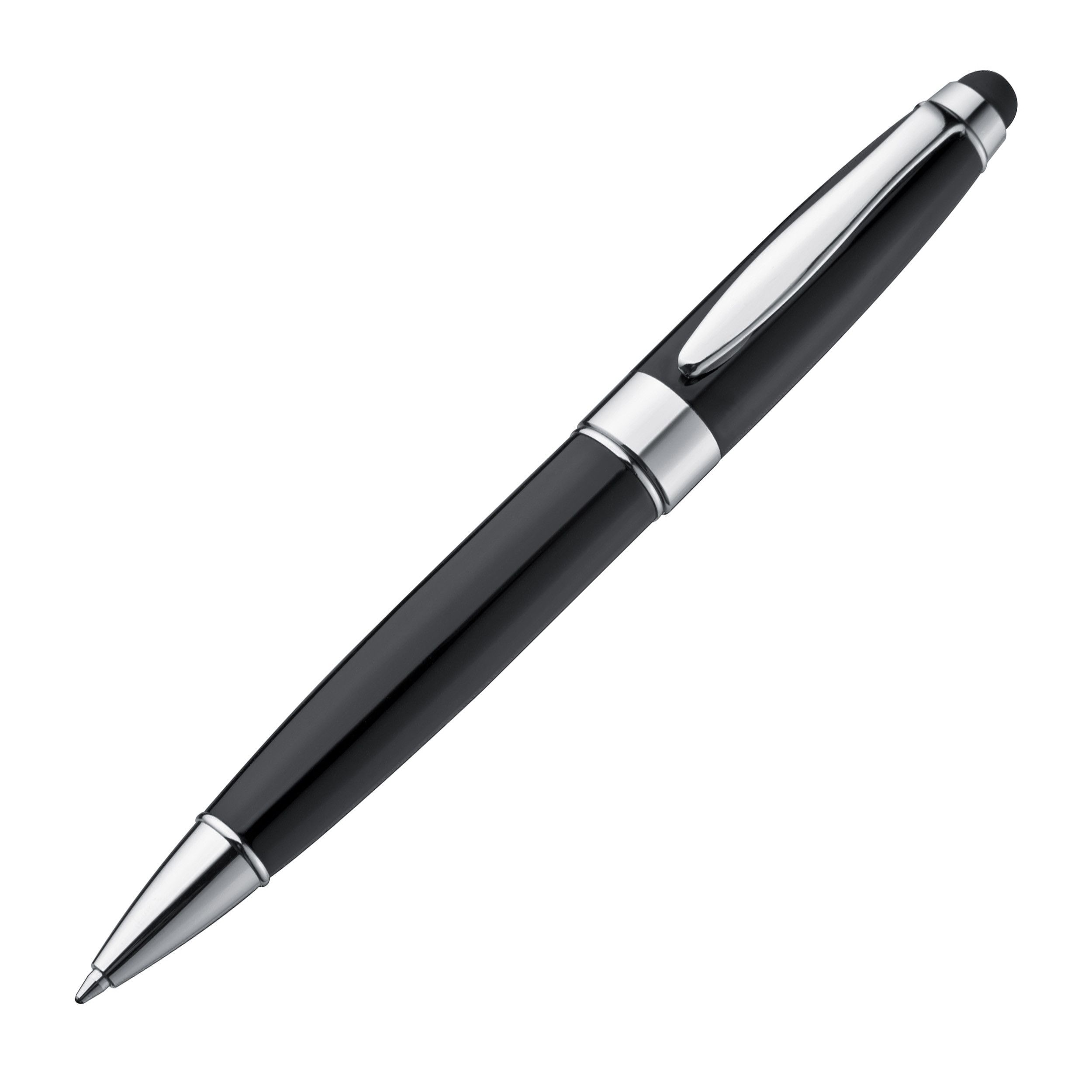 Metallkugelschreiber mit Touchfunktion - schwarz-35