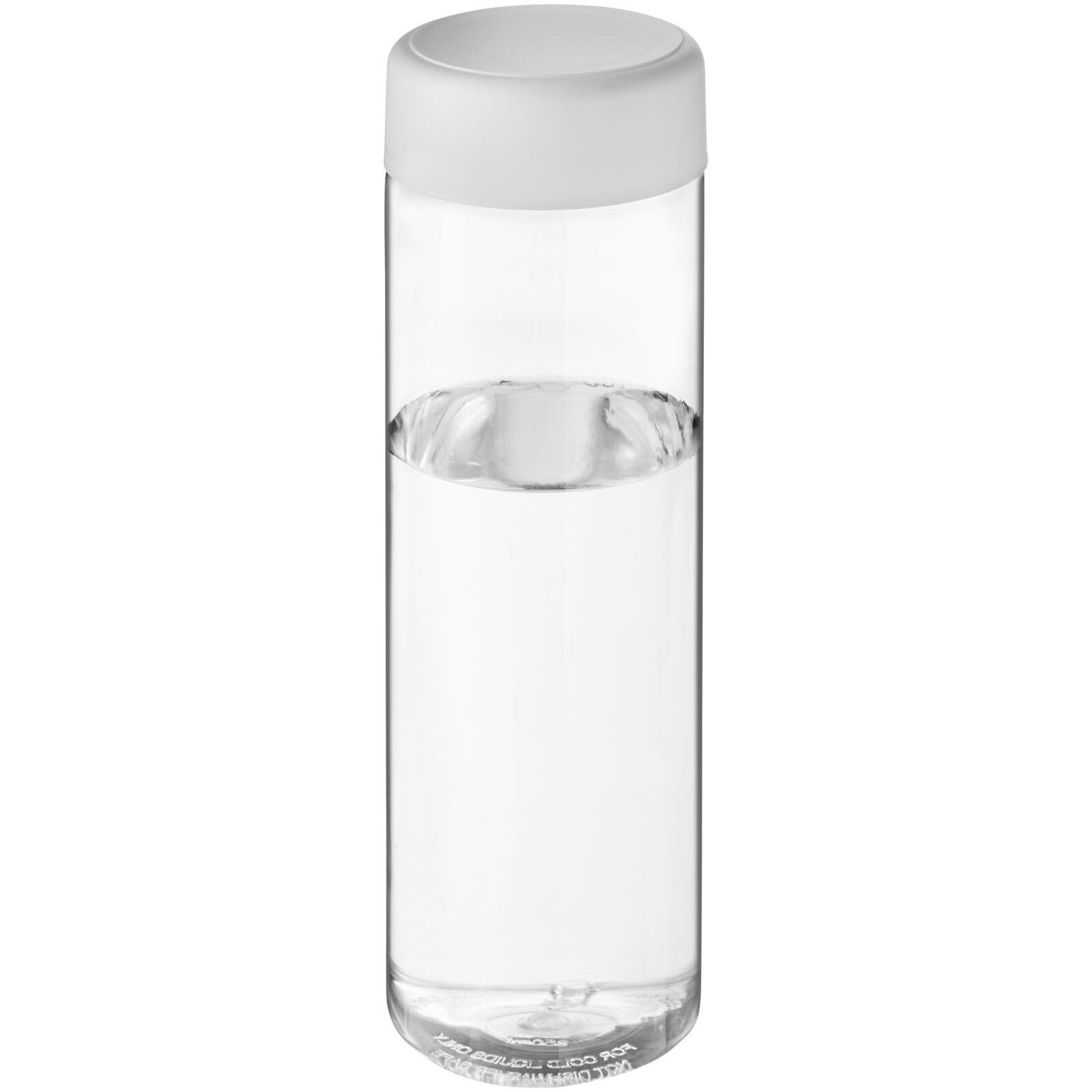 H2O Active Vibe 850 ml Sportflasche mit Drehdeckel - transparent -  weiss-799