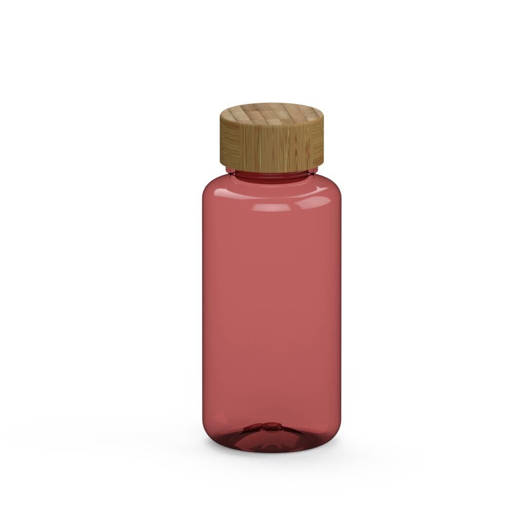 Trinkflasche Natural, 700 ml - transparent-rot-248