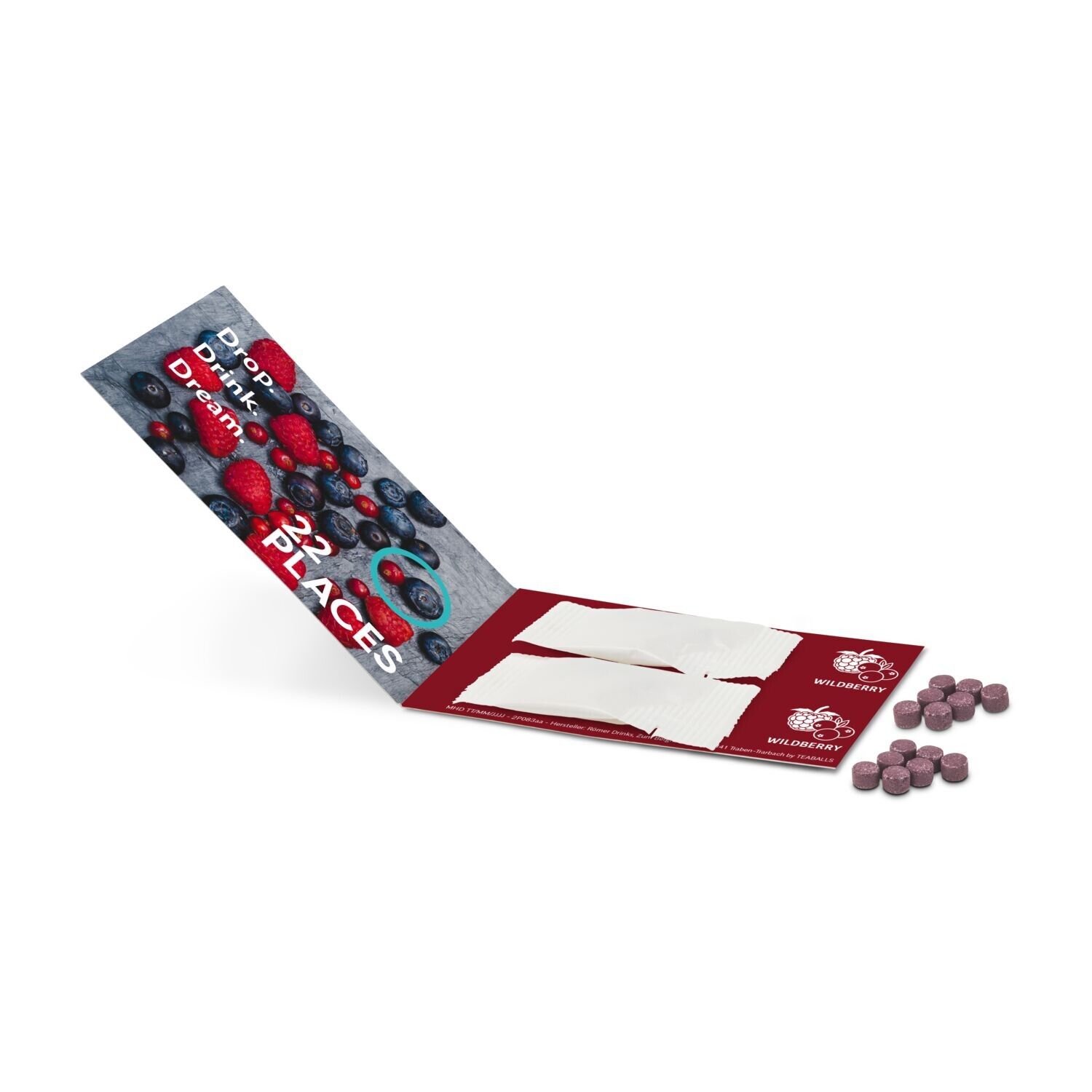 Promo Drops by TEABALLS - 2 Sachets (2x 6-8 Wildberry Drops für ein Erfrischungsgetränk mit bis zu 1 L)-66