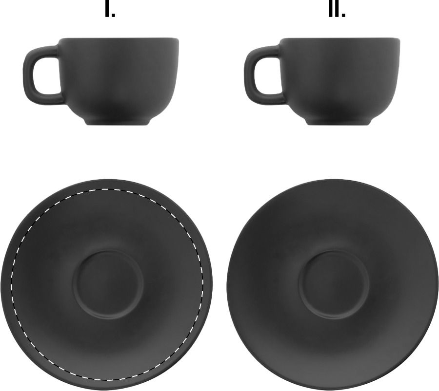 Veredelungsposition Untertasse 1