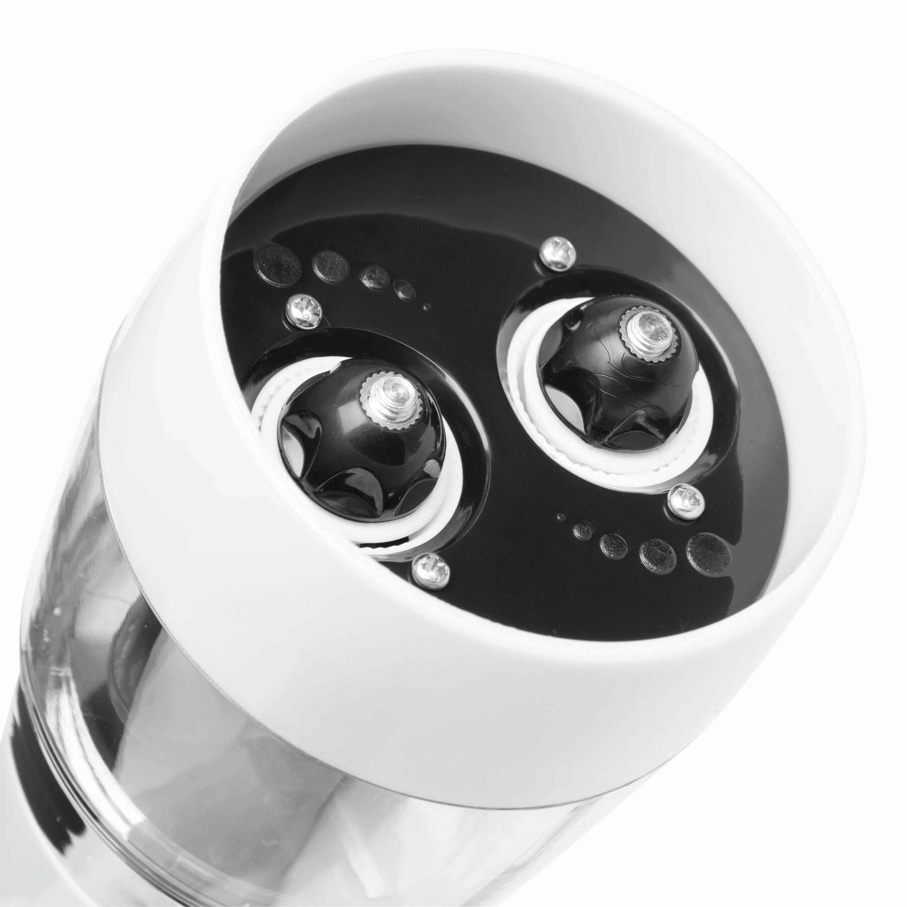 Salz- & Pfeffermühle SALT N&acute; PEPPER - silber - weiß-839