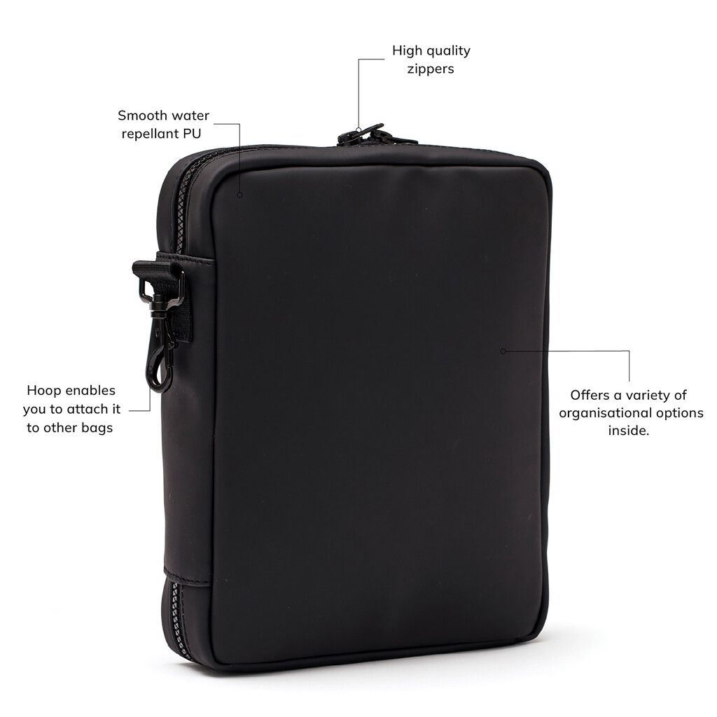VINGA Baltimore Organizer - schwarz-984