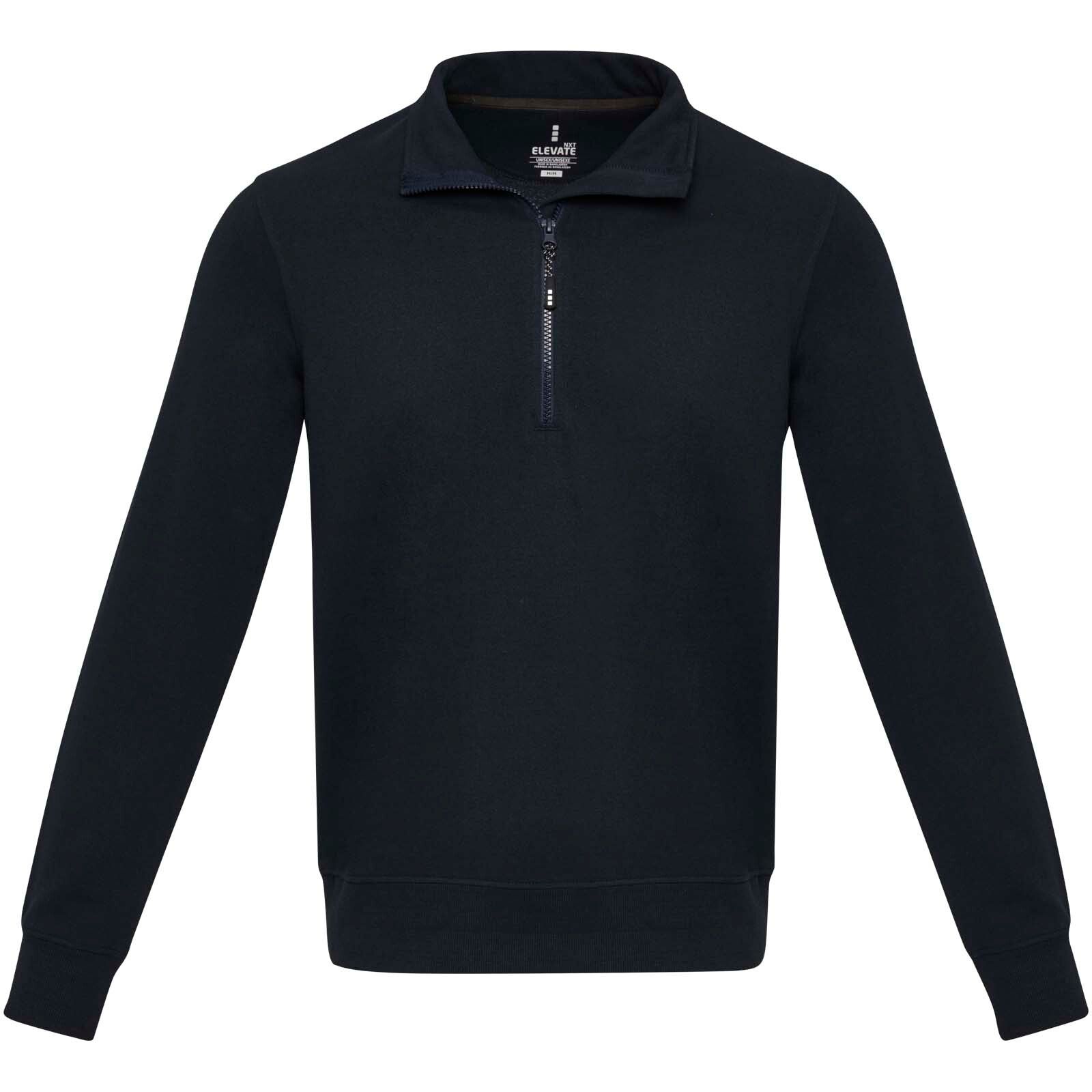 Tin Aware Pullover mit Half-Zip Reißverschluss aus recyceltem Material   - navy - XS-880
