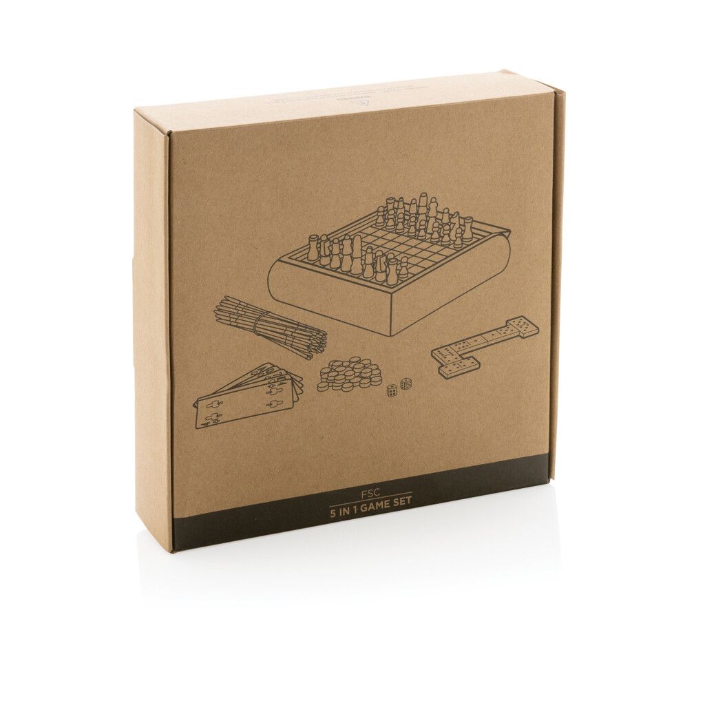 5-in-1 Spieleset - weiß-333