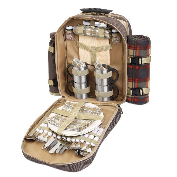 Picknick Rucksack HIGH PARK - braun-885