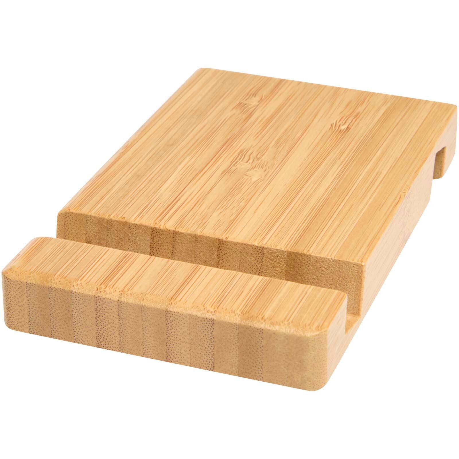 Bubup Bambus 2-winklige Tablet- und Smartphonehalterung - holz-340