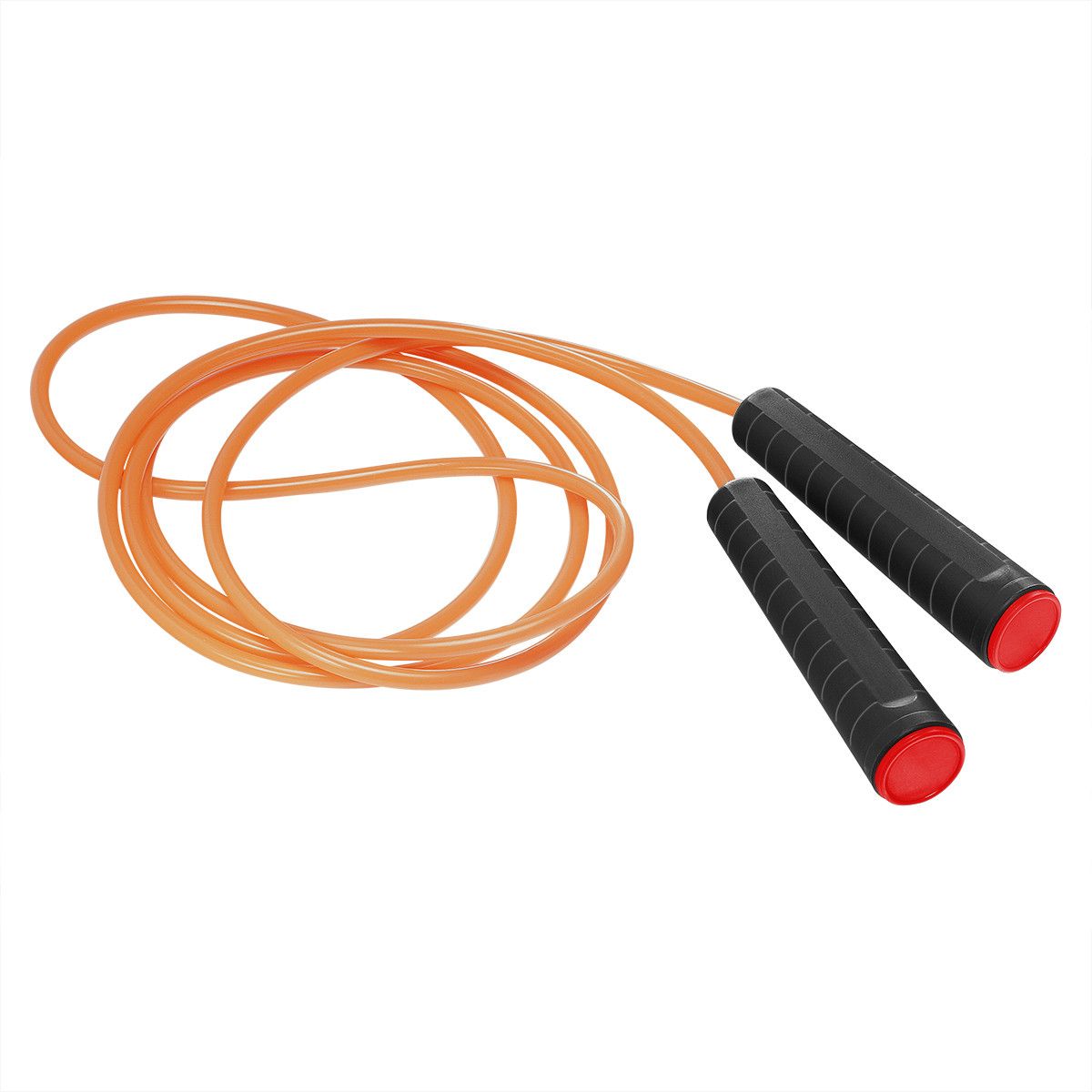 Springseil - schwarz, rot, neonorange-420