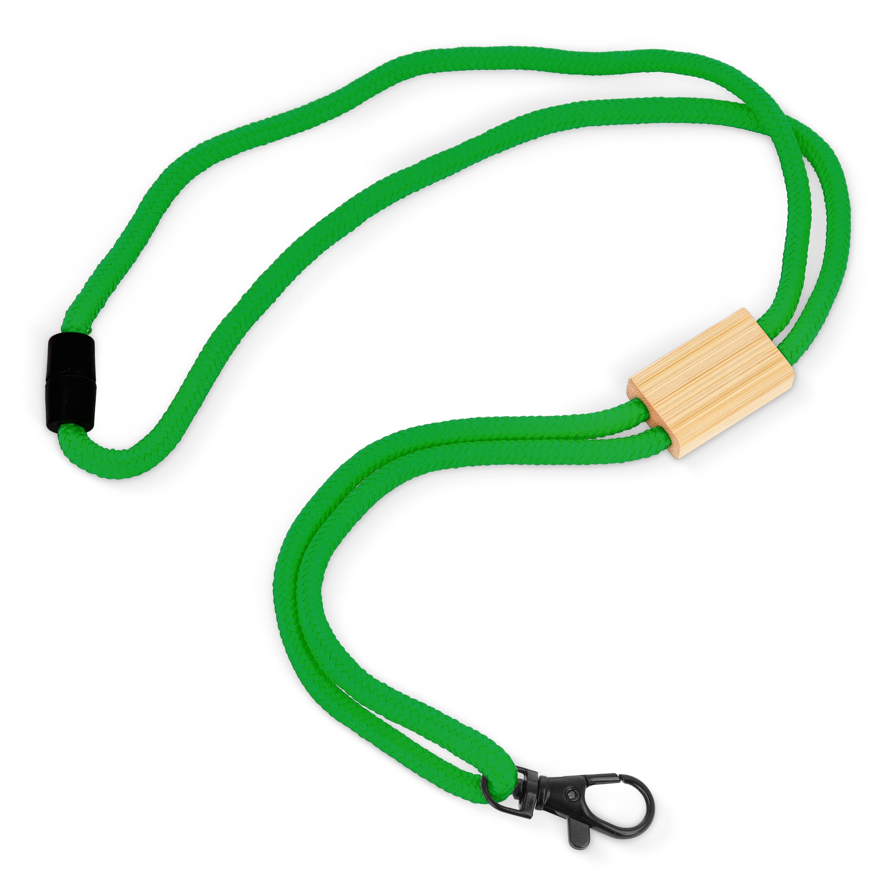 R-PET Kordel-Lanyard - grün-14