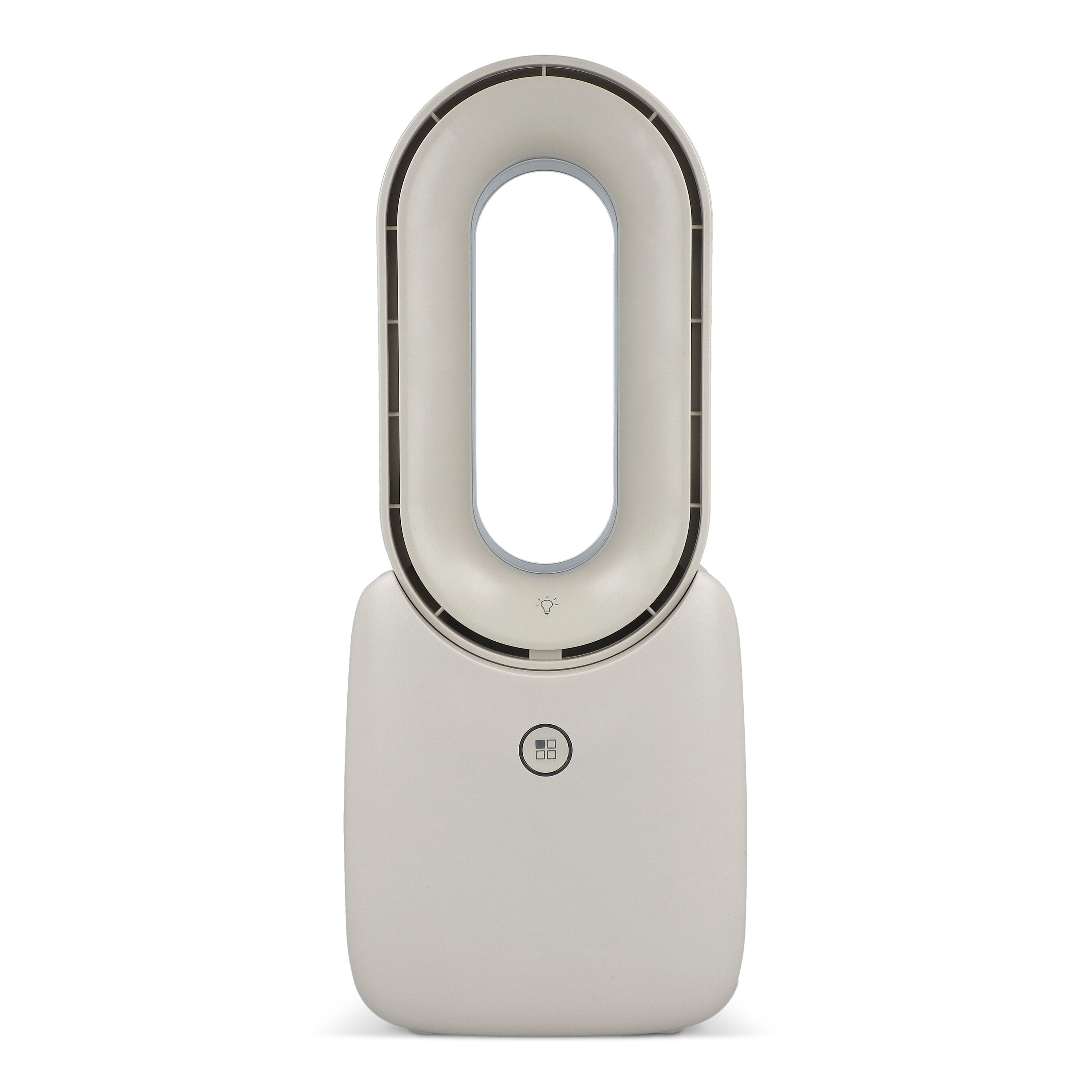inSideOut Brislux – Rotorloser Softwind-Ventilator mit LED-Licht - beige-403