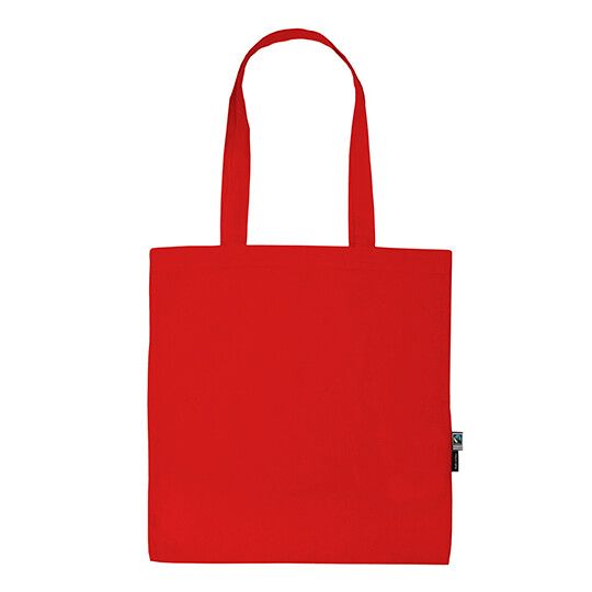 Shopping Bag With Long Handles - red-207