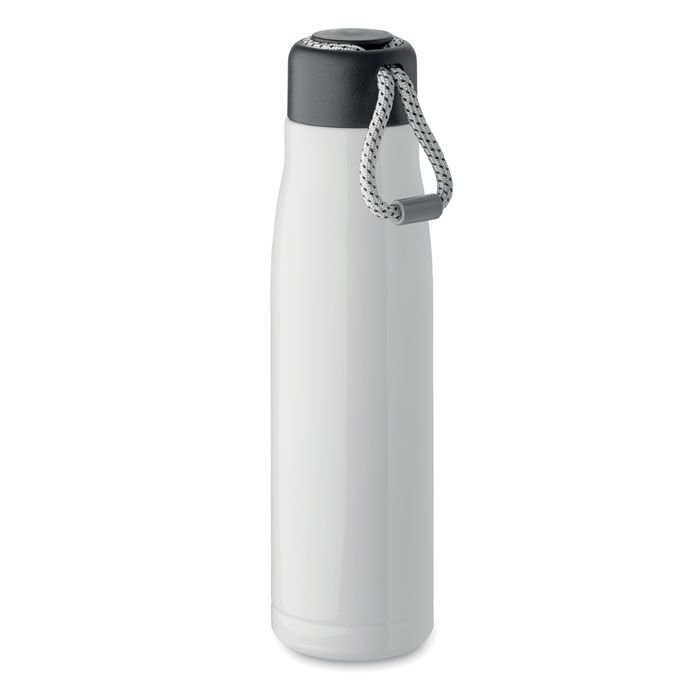 Doppelwandige Flasche 500 ml CORDLE - weiß-133