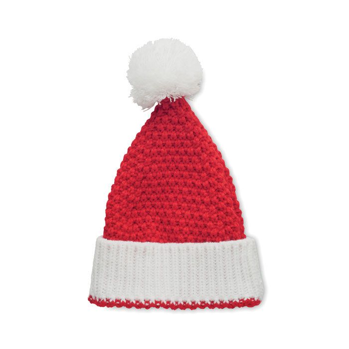 Weihnachtliche Strickmütze AURIGA - rot-487