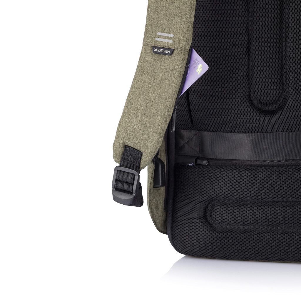Bobby Hero Regular Anti-Diebstahl-Rucksack - grün-623