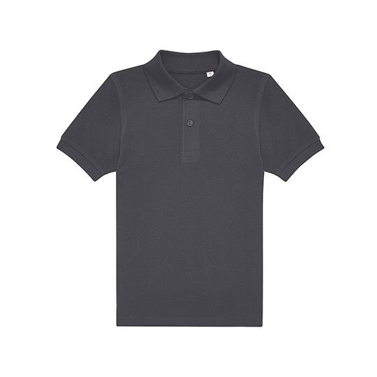 Kids My Polo 180 - dark grey solid - 5/6 (110/116)-633