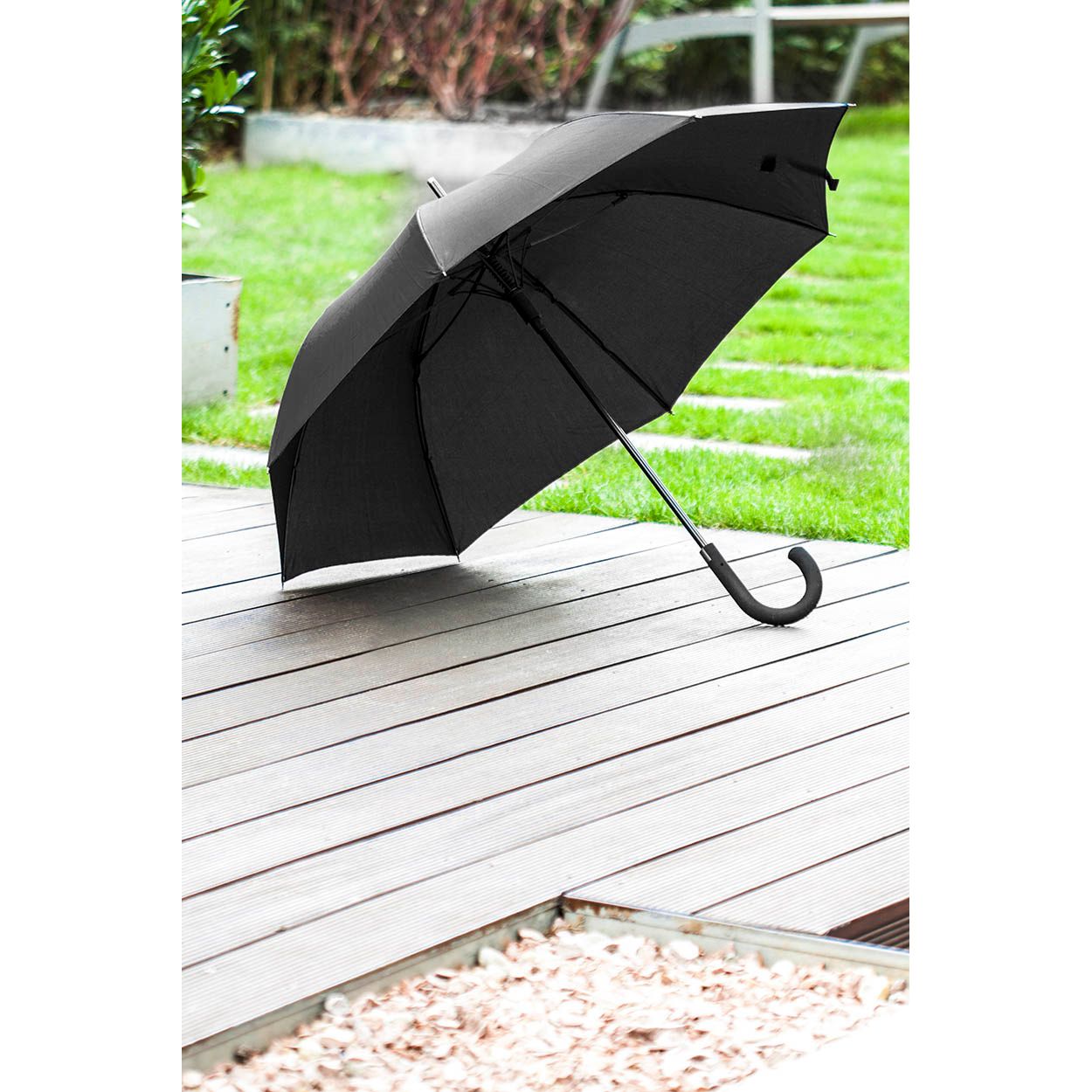 Mousson Regenschirm - schwarz-57