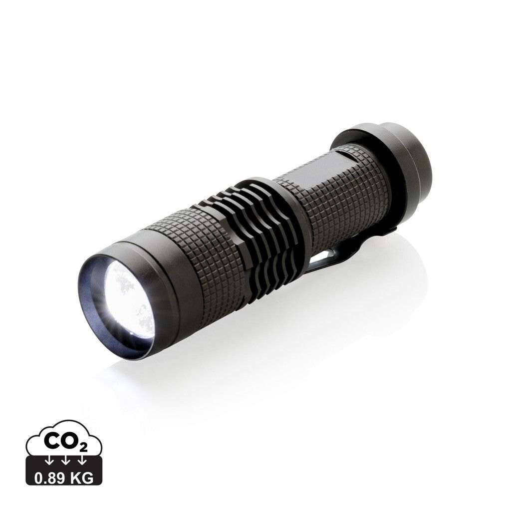 Kompakte 3W Cree Taschenlampe - schwarz-165