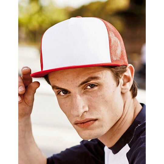Foam Trucker With White Front - royal - white - royal-333
