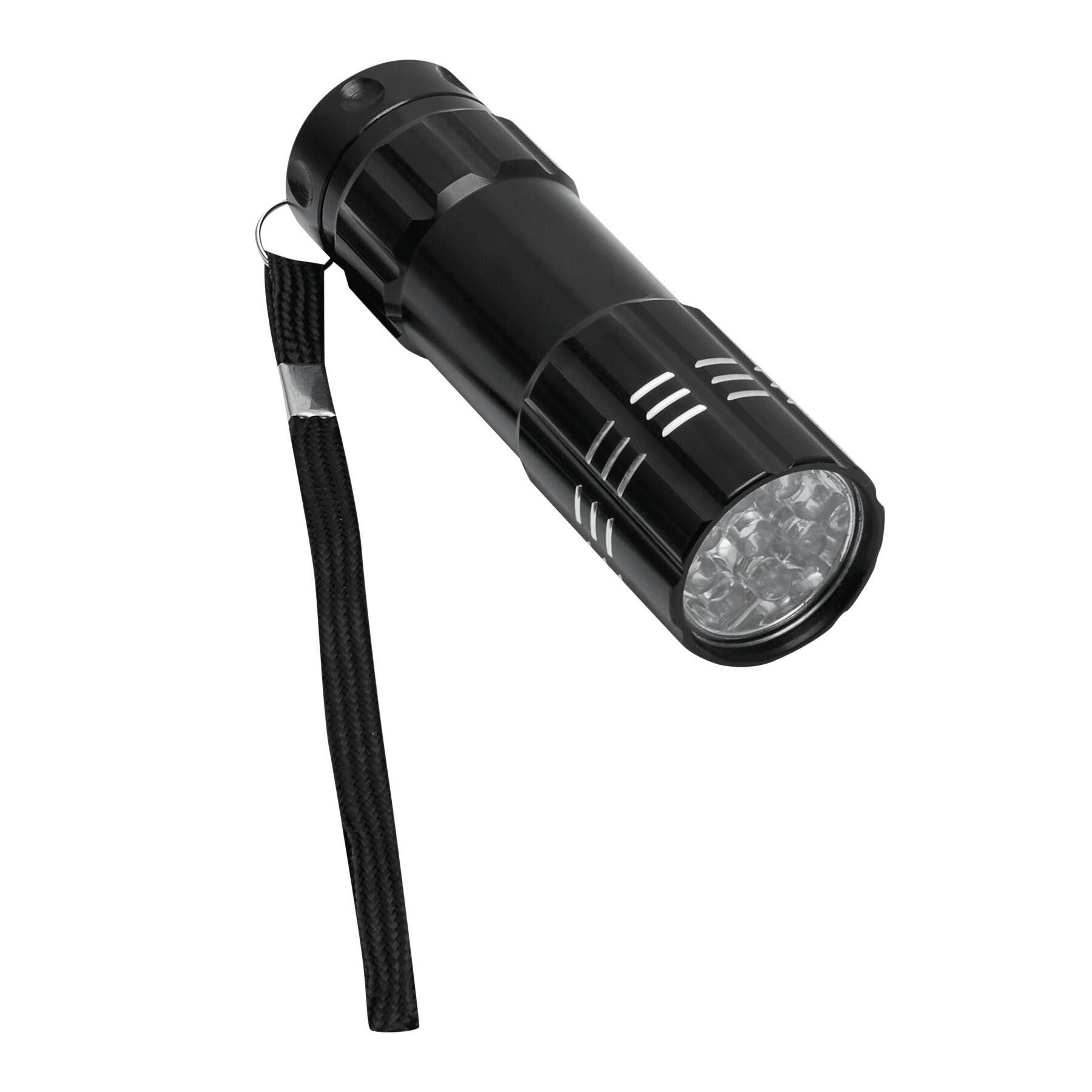 LED-Taschenlampe POWERFUL - schwarz-224
