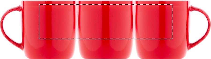 Veredelungsposition Rundum - gegenüber vom Henkel